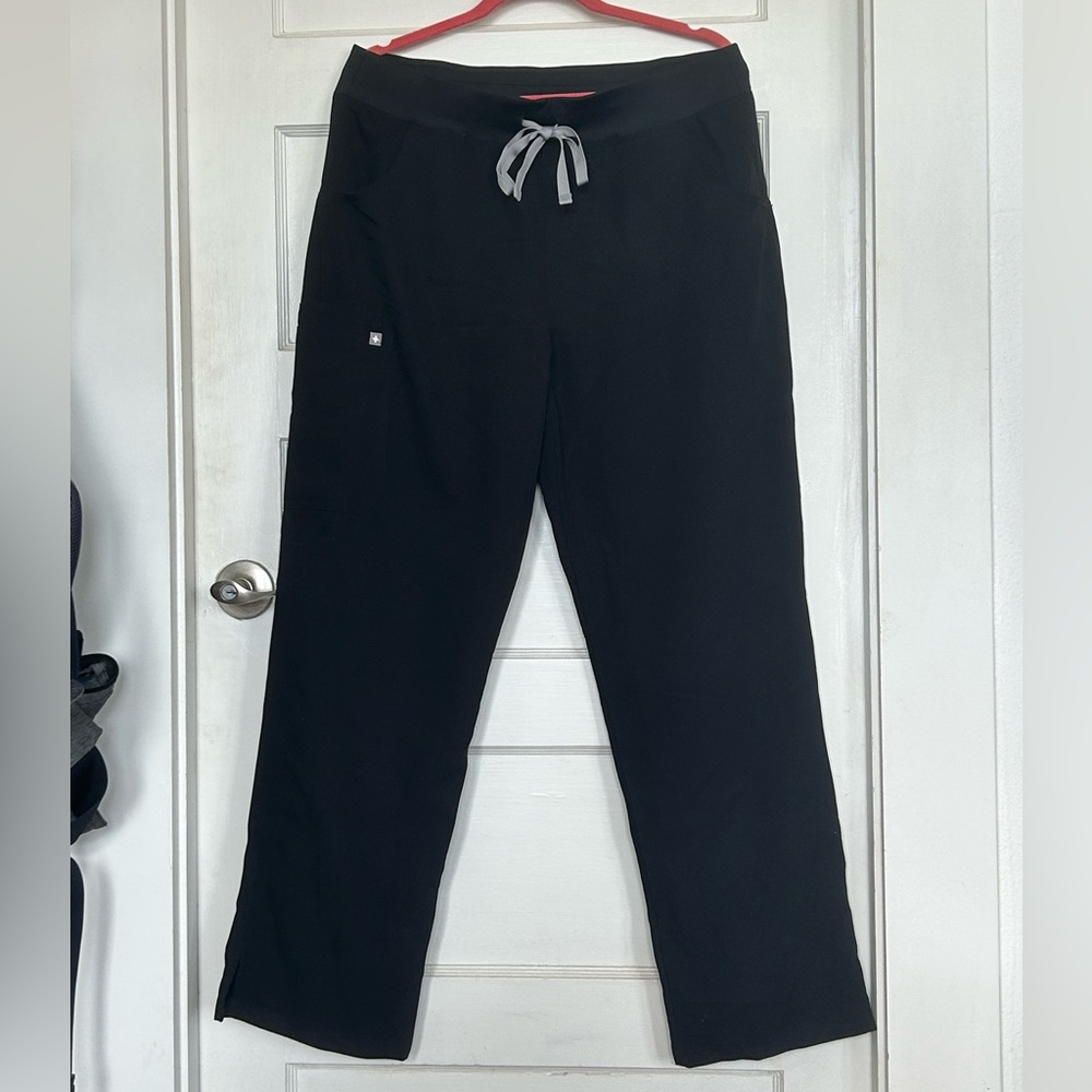 Figs XL Black Scrub Pants